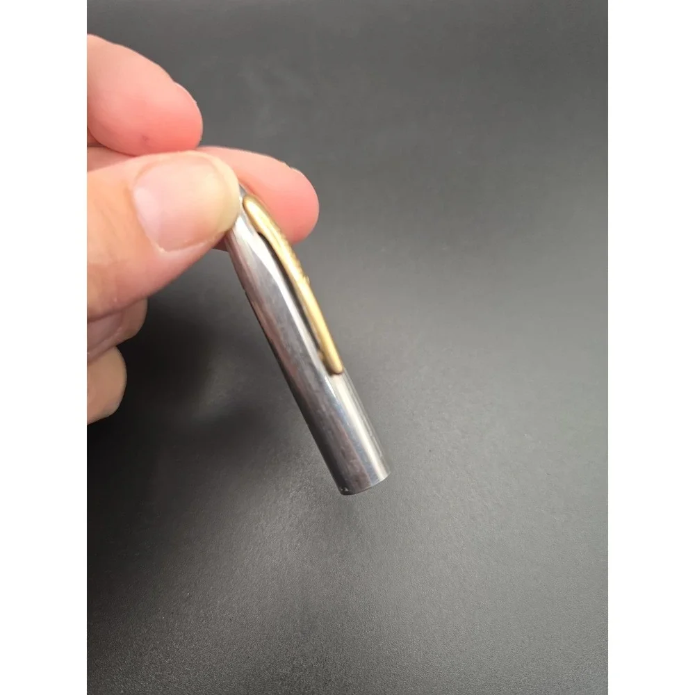 VTG 1950s Sheaffer Touchdown Fountain Pen Burgundy 14K Gold F3 Read - Picture 15 of 16